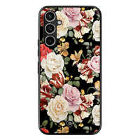 Casimoda Samsung Galaxy A34 hoesje - Flowerpower