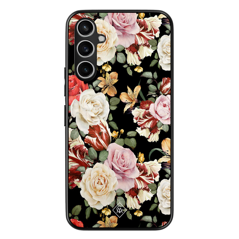 Casimoda Samsung Galaxy A34 hoesje - Flowerpower