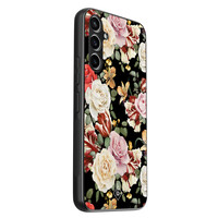 Casimoda Samsung Galaxy A34 hoesje - Flowerpower