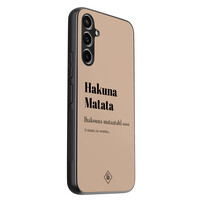 Casimoda Samsung Galaxy A34 hoesje - Hakuna matata