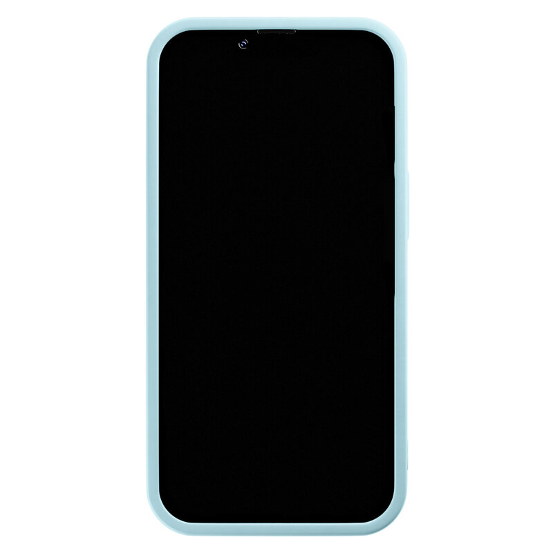 Casimoda iPhone 12 Pro blauwe case - Japandi waves