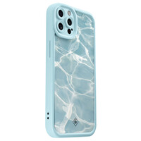 Casimoda iPhone 12 Pro blauwe case - Aqua wave