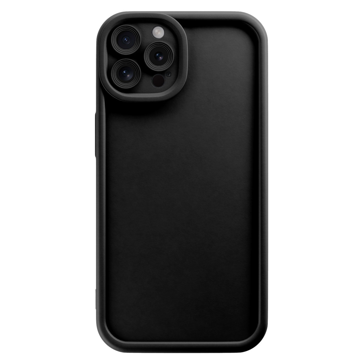 iPhone 12 Pro case - Effen zwart