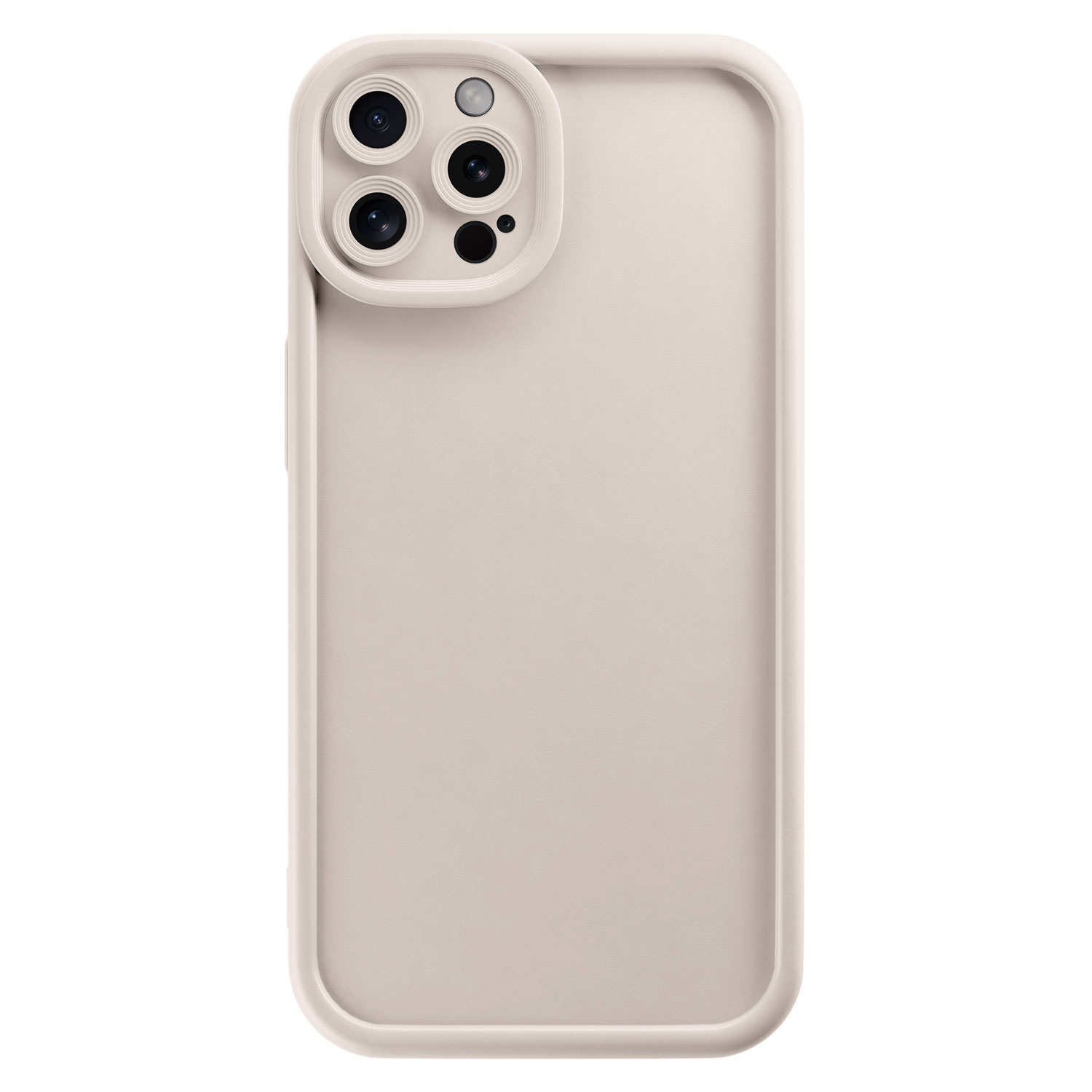 iPhone 12 Pro case - Effen beige