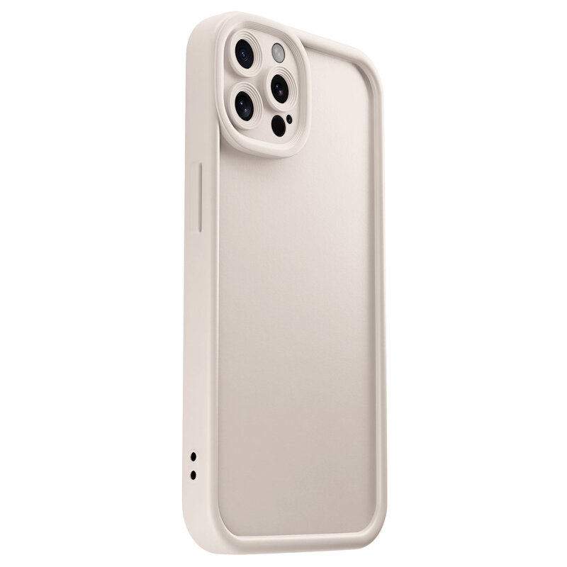 Casimoda iPhone 12 Pro case - Effen beige