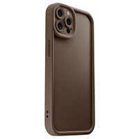 Casimoda iPhone 12 Pro case - Effen bruin