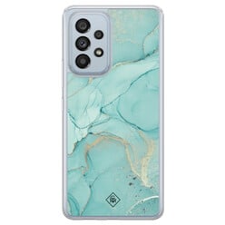 Casimoda Samsung Galaxy A53 hybride hoesje - Touch of mint