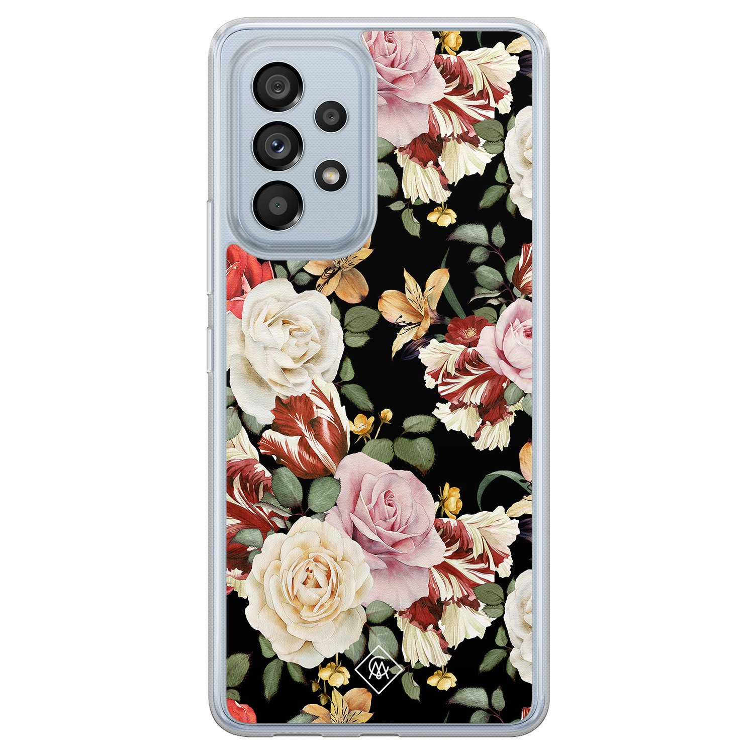 Samsung Galaxy A53 hybride hoesje - Flowerpower