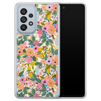 Casimoda Samsung Galaxy A53 hybride hoesje - Pink gardens