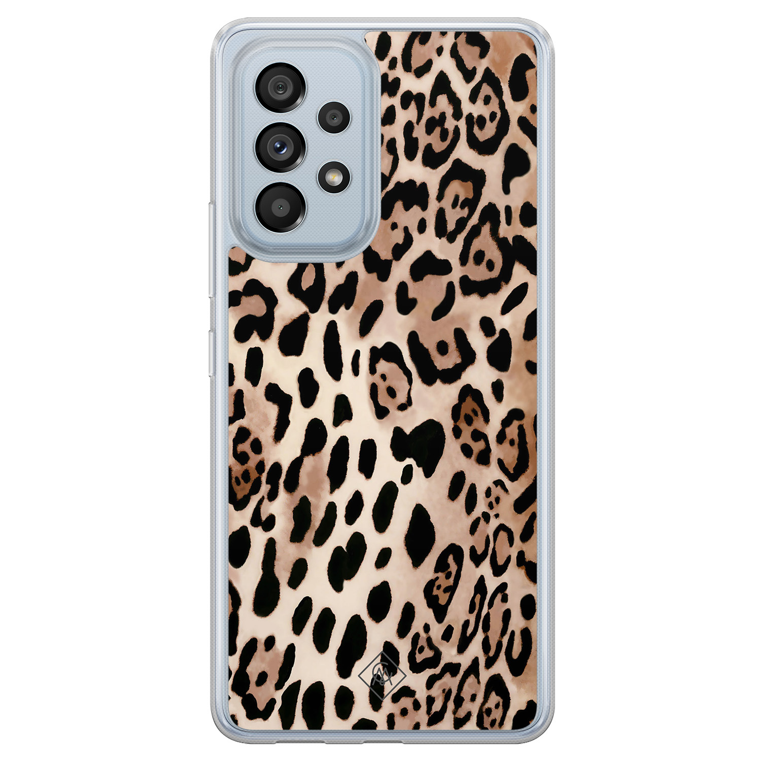 Samsung Galaxy A53 hybride hoesje - Golden wildcat