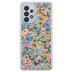 Casimoda Samsung Galaxy A53 hybride hoesje - Blue gardens