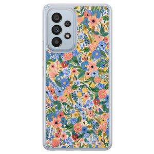Casimoda Samsung Galaxy A53 hybride hoesje - Blue gardens