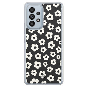 Casimoda Samsung Galaxy A53 hybride hoesje - Retro bloempjes