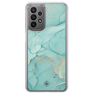 Casimoda Samsung Galaxy A23 hybride hoesje - Touch of mint