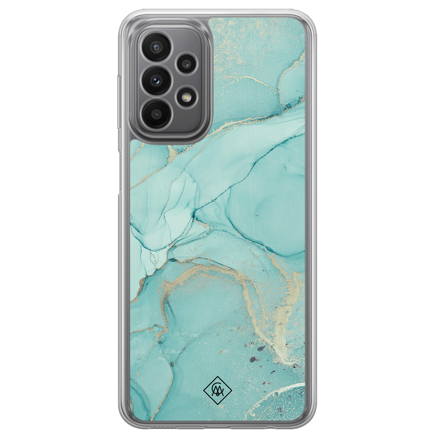 Samsung Galaxy A23 hybride hoesje - Touch of mint