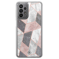 Casimoda Samsung Galaxy A23 hybride hoesje - Stone grid