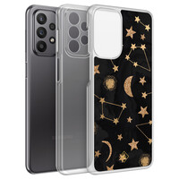 Casimoda Samsung Galaxy A23 hybride hoesje - Counting the stars