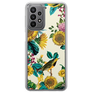 Casimoda Samsung Galaxy A23 hybride hoesje - Sunflowers