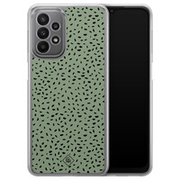 Casimoda Samsung Galaxy A23 hybride hoesje - Green confetti