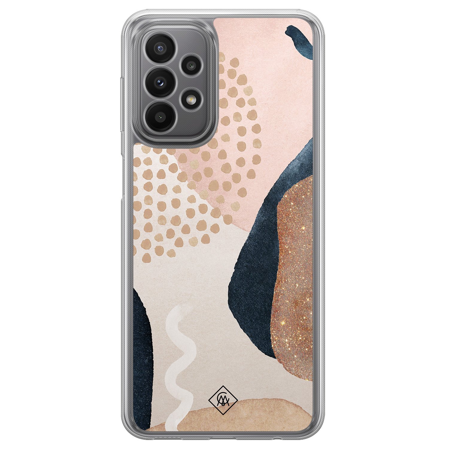 Samsung Galaxy A23 hybride hoesje - Abstract dots