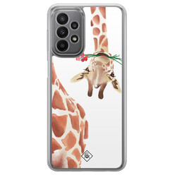 Casimoda Samsung Galaxy A23 hybride hoesje - Giraffe