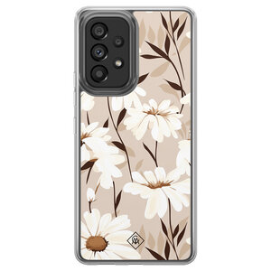 Casimoda Samsung Galaxy A52 hybride hoesje - In bloom