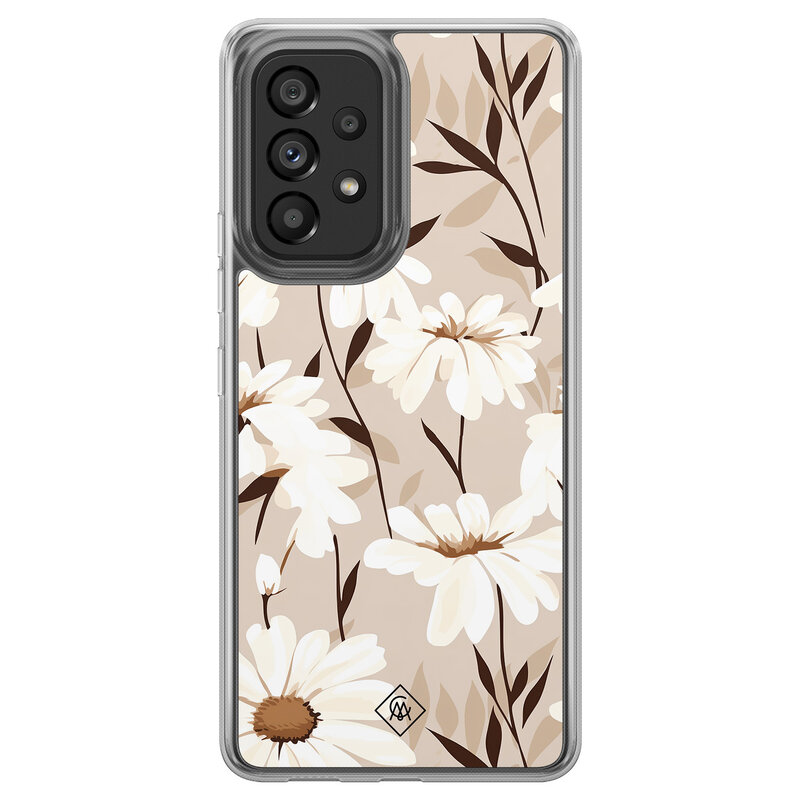 Casimoda Samsung Galaxy A52 hybride hoesje - In bloom