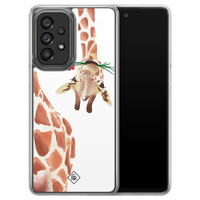 Casimoda Samsung Galaxy A52 hybride hoesje - Giraffe