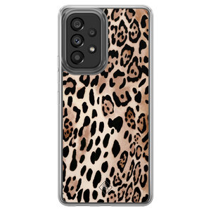 Casimoda Samsung Galaxy A52 hybride hoesje - Golden wildcat