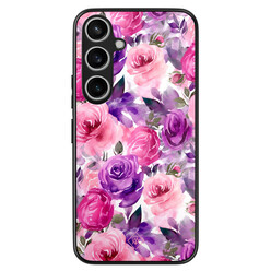 Casimoda Samsung Galaxy A55 hoesje - Rosy blooms