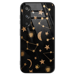 Casimoda Samsung Galaxy S24 glazen hardcase - Counting the stars