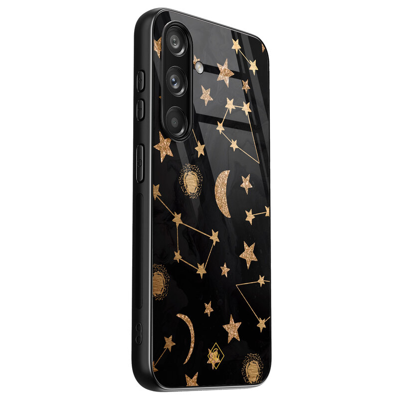 Casimoda Samsung Galaxy S24 glazen hardcase - Counting the stars