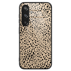 Casimoda Samsung Galaxy S24 glazen hardcase - Spot on