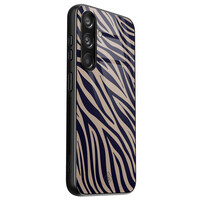 Casimoda Samsung Galaxy S24 glazen hardcase - Wavy twist