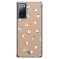 Casimoda Samsung Galaxy S20 FE hybride hoesje - Sweet daisies
