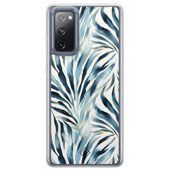 Casimoda Samsung Galaxy S20 FE hybride hoesje - Japandi waves