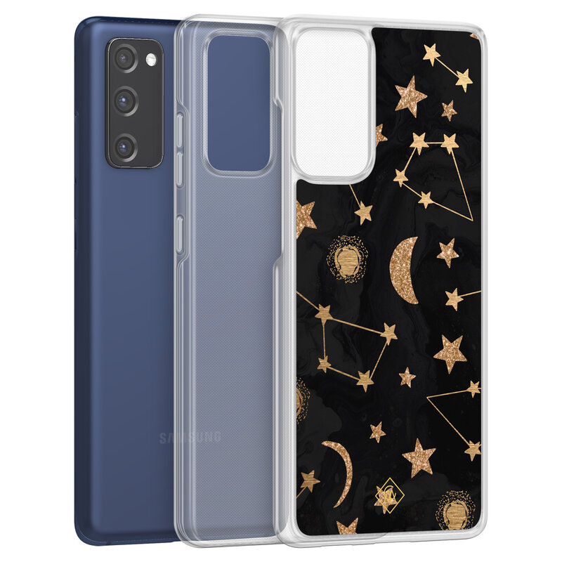 Casimoda Samsung Galaxy S20 FE hybride hoesje - Counting the stars