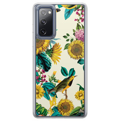 Casimoda Samsung Galaxy S20 FE hybride hoesje - Sunflowers