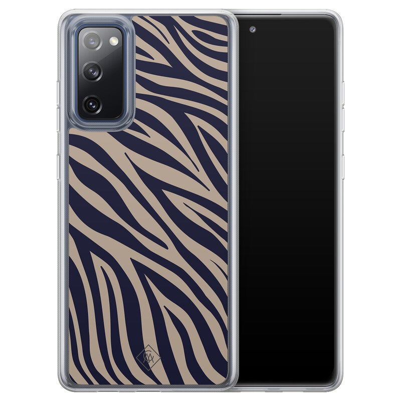 Casimoda Samsung Galaxy S20 FE hybride hoesje - Wavy twist