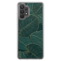 Casimoda Samsung Galaxy A32 4G  hybride hoesje - Monstera leaves