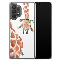 Casimoda Samsung Galaxy A32 4G  hybride hoesje - Giraffe