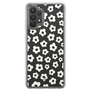 Casimoda Samsung Galaxy A32 4G  hybride hoesje - Retro bloempjes