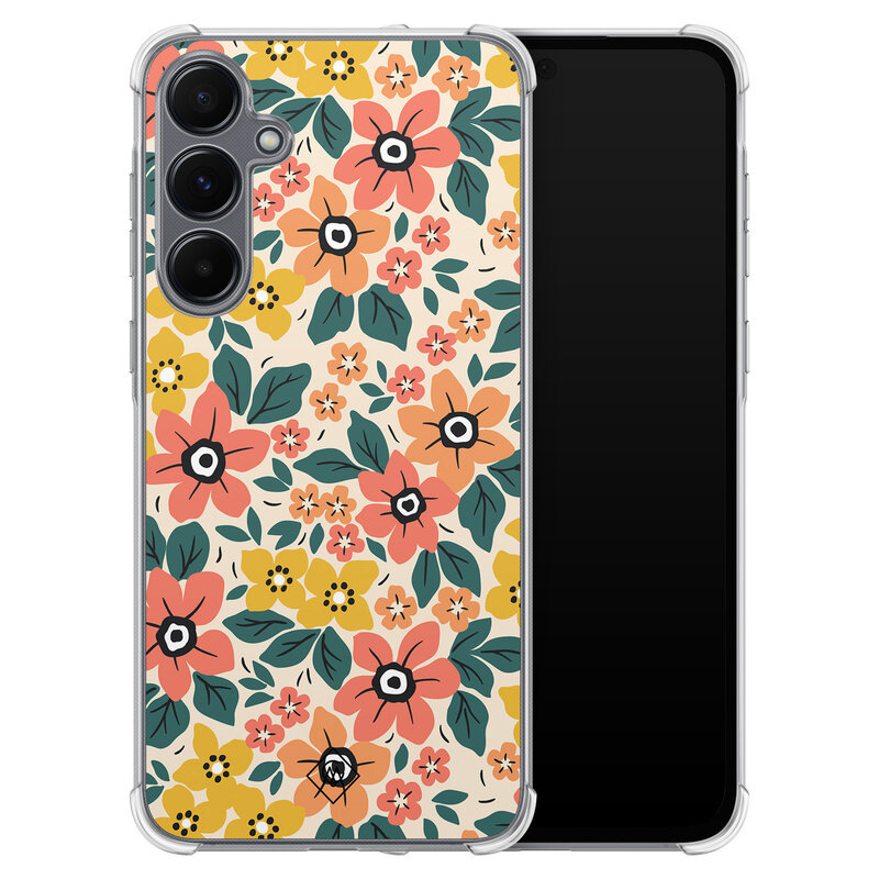 Casimoda Samsung Galaxy A55 shockproof hoesje - Blossom