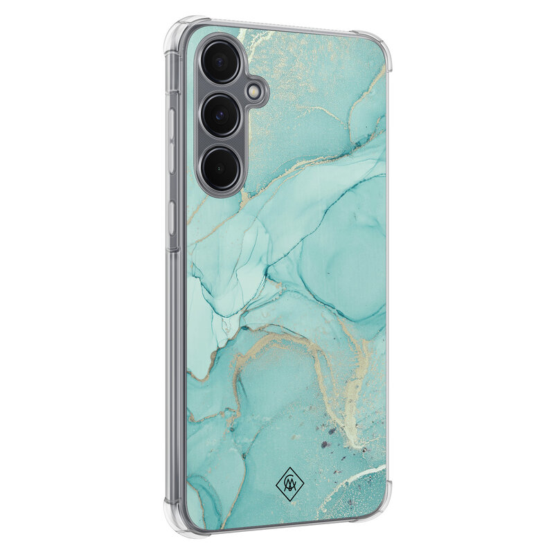 Casimoda Samsung Galaxy A55 shockproof hoesje - Touch of mint