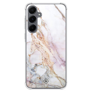 Casimoda Samsung Galaxy A55 shockproof hoesje - Parelmoer marmer