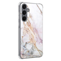 Casimoda Samsung Galaxy A55 shockproof hoesje - Parelmoer marmer