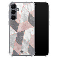 Casimoda Samsung Galaxy A55 shockproof hoesje - Stone grid