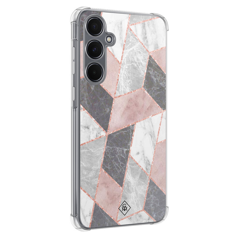 Casimoda Samsung Galaxy A55 shockproof hoesje - Stone grid