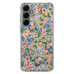 Casimoda Samsung Galaxy A55 shockproof hoesje - Blue gardens
