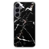Casimoda Samsung Galaxy A55 shockproof hoesje - Marmer zwart